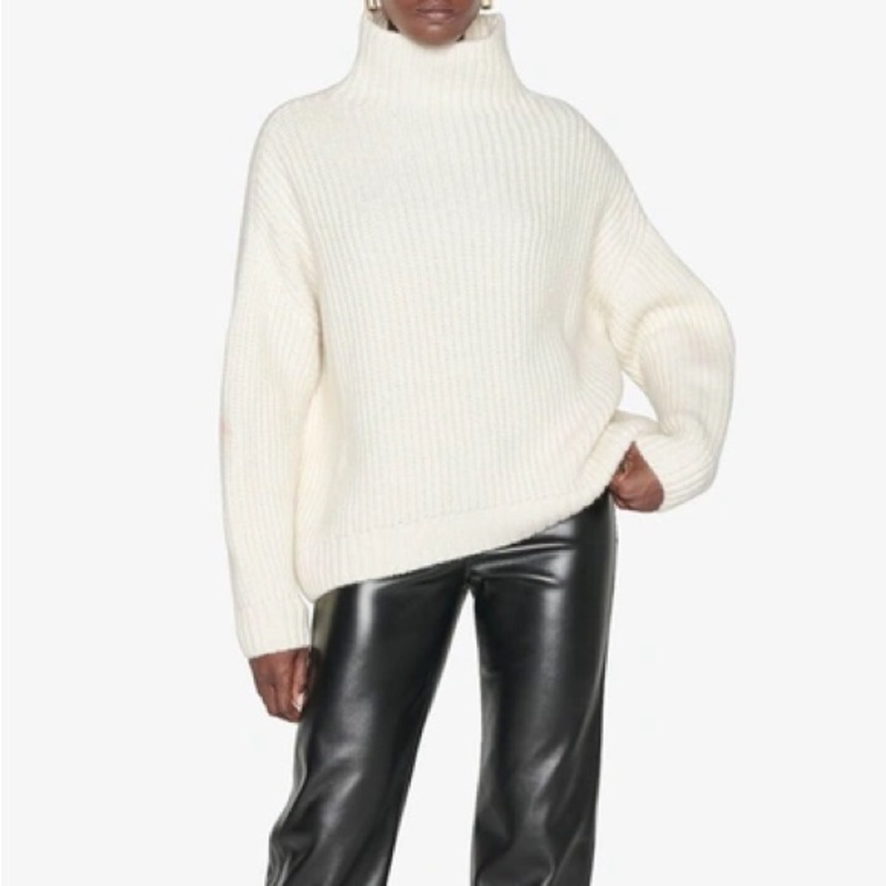 Anine Bing Cream Sydney Sweater